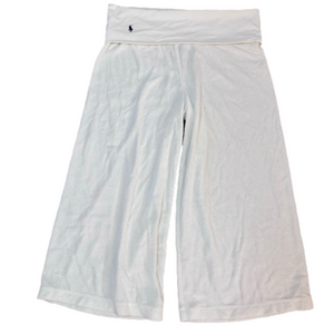 Ralph Lauren towel material wide leg pants